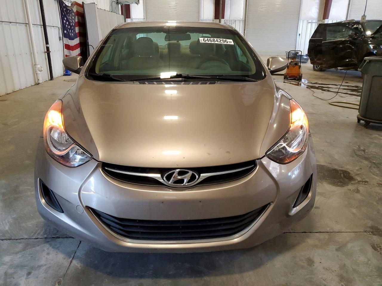 2013 Hyundai Elantra Gls Tan vin: 5NPDH4AEXDH379299