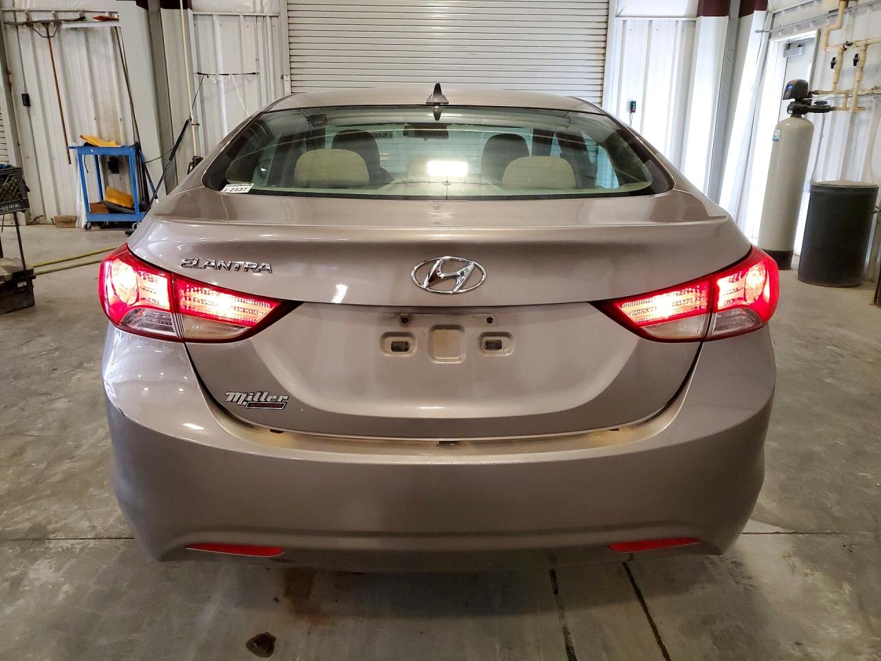 2013 Hyundai Elantra Gls Tan vin: 5NPDH4AEXDH379299