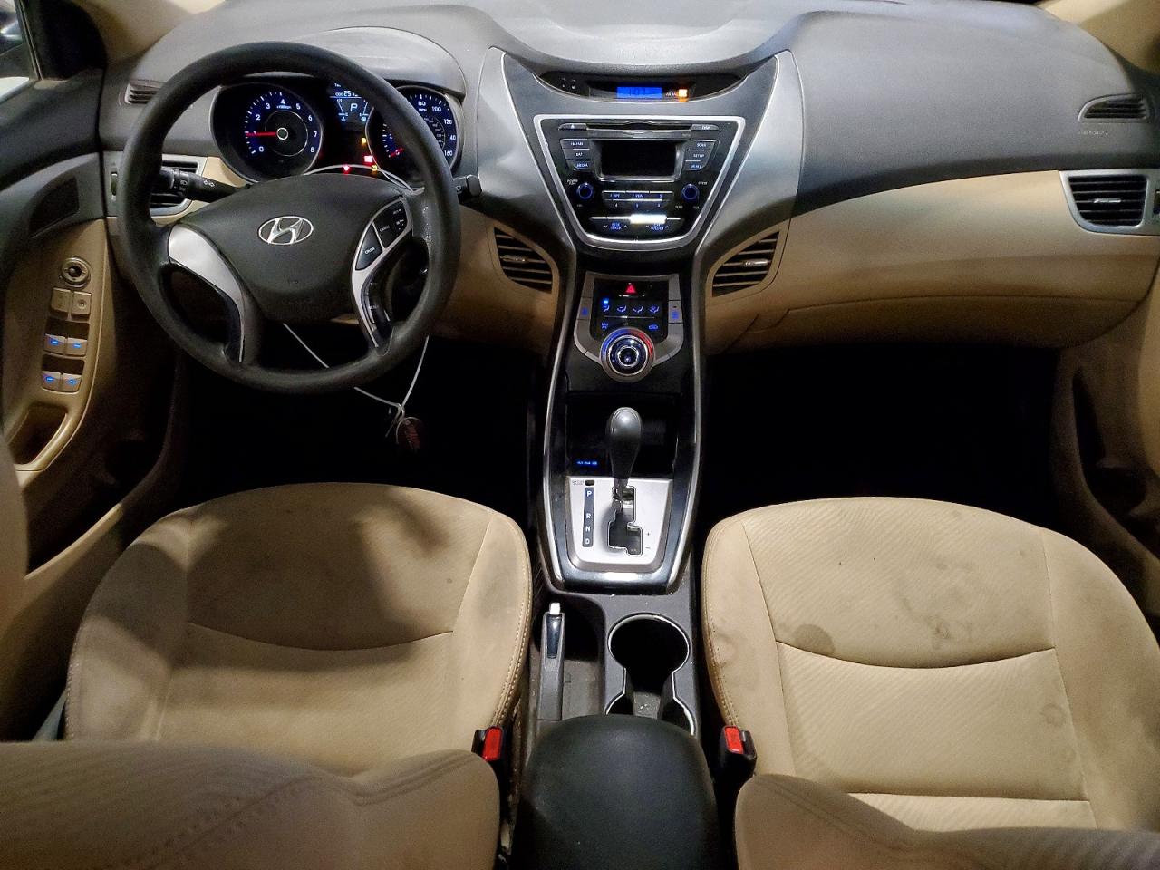 2013 Hyundai Elantra Gls Tan vin: 5NPDH4AEXDH379299