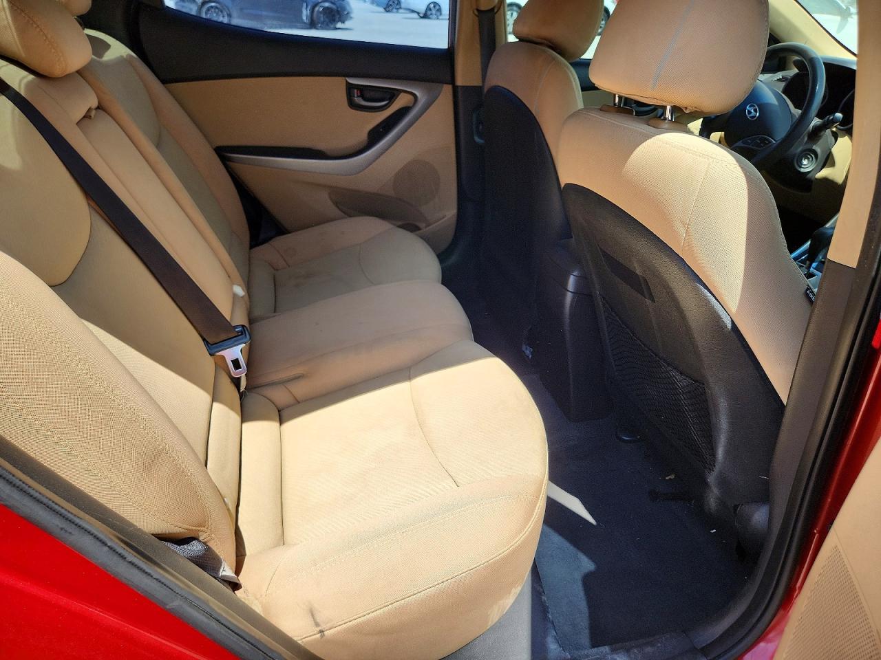 2013 Hyundai Elantra Gls Red vin: 5NPDH4AEXDH385930