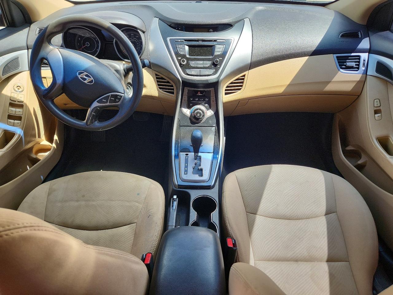 2013 Hyundai Elantra Gls Red vin: 5NPDH4AEXDH385930