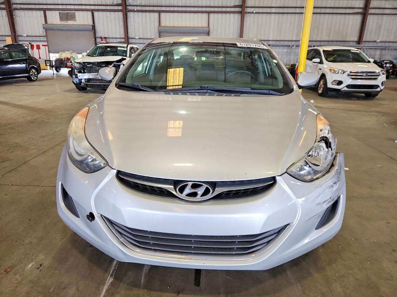 2013 Hyundai Elantra Silver vin: 5NPDH4AEXDH395857