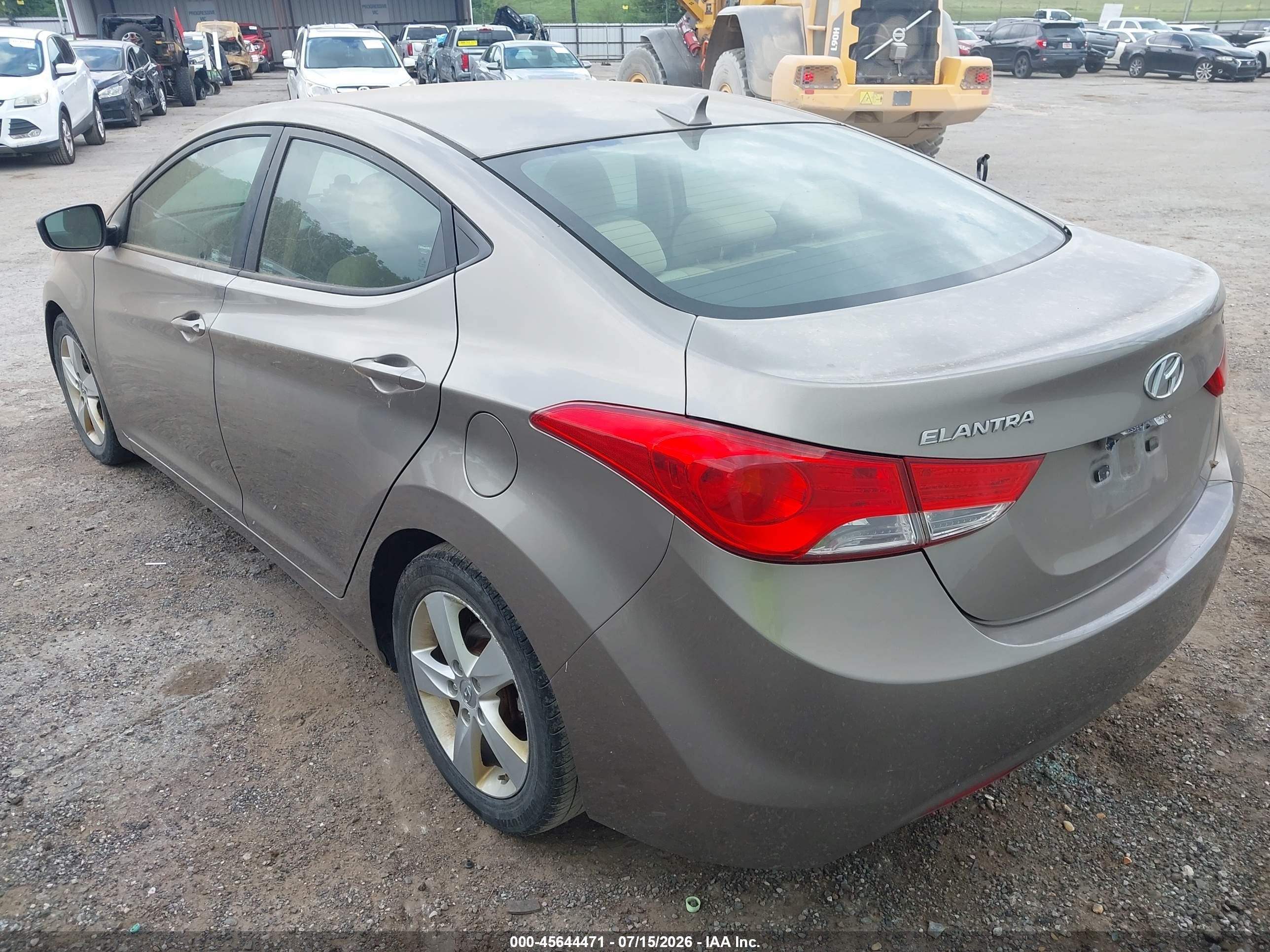 2013 Hyundai Elantra Gls Gold vin: 5NPDH4AEXDH421468