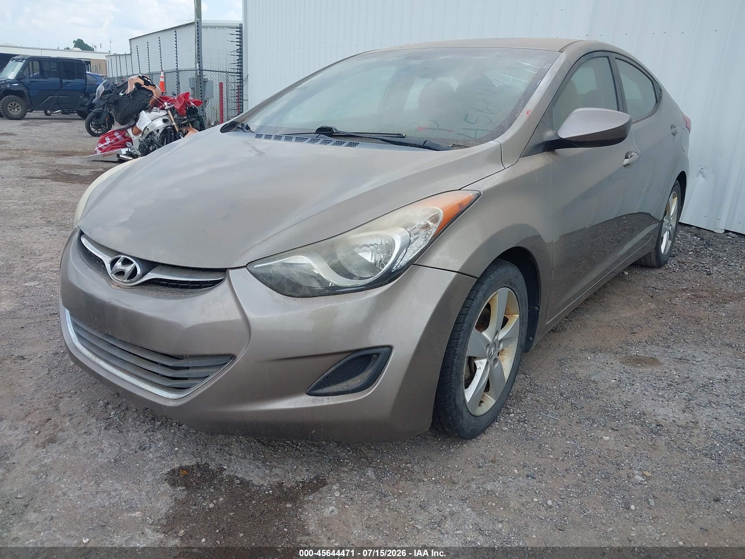 2013 Hyundai Elantra Gls Gold vin: 5NPDH4AEXDH421468