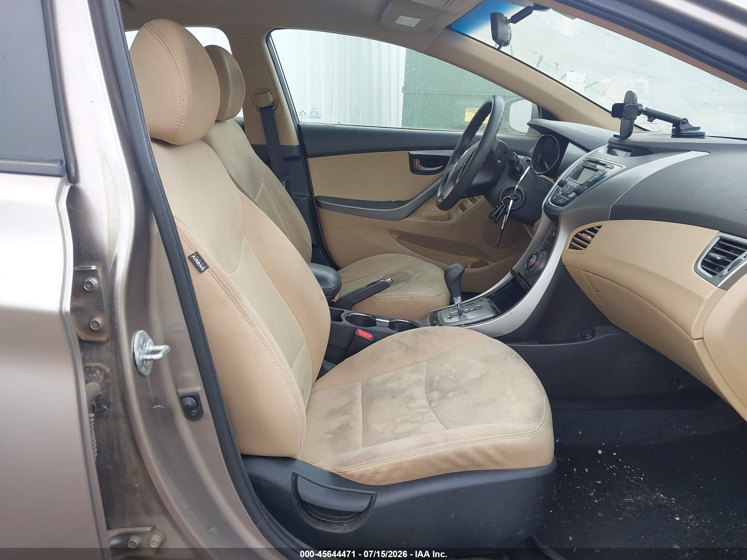 2013 Hyundai Elantra Gls Gold vin: 5NPDH4AEXDH421468