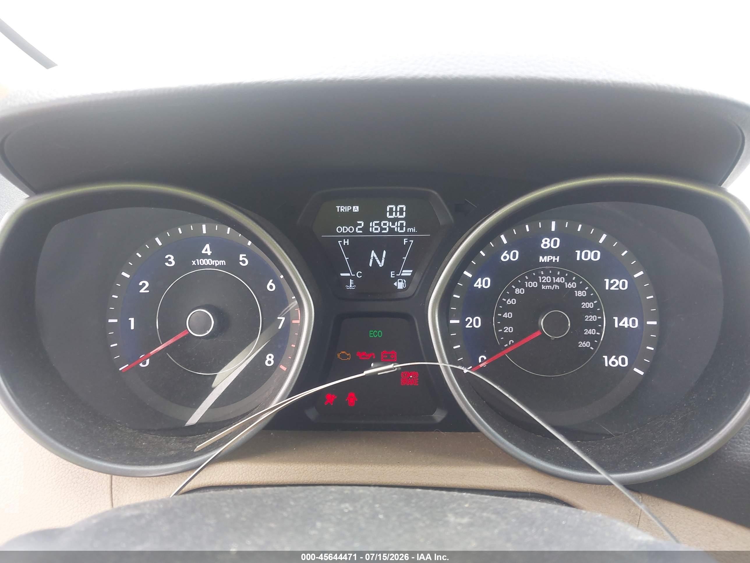 2013 Hyundai Elantra Gls Gold vin: 5NPDH4AEXDH421468