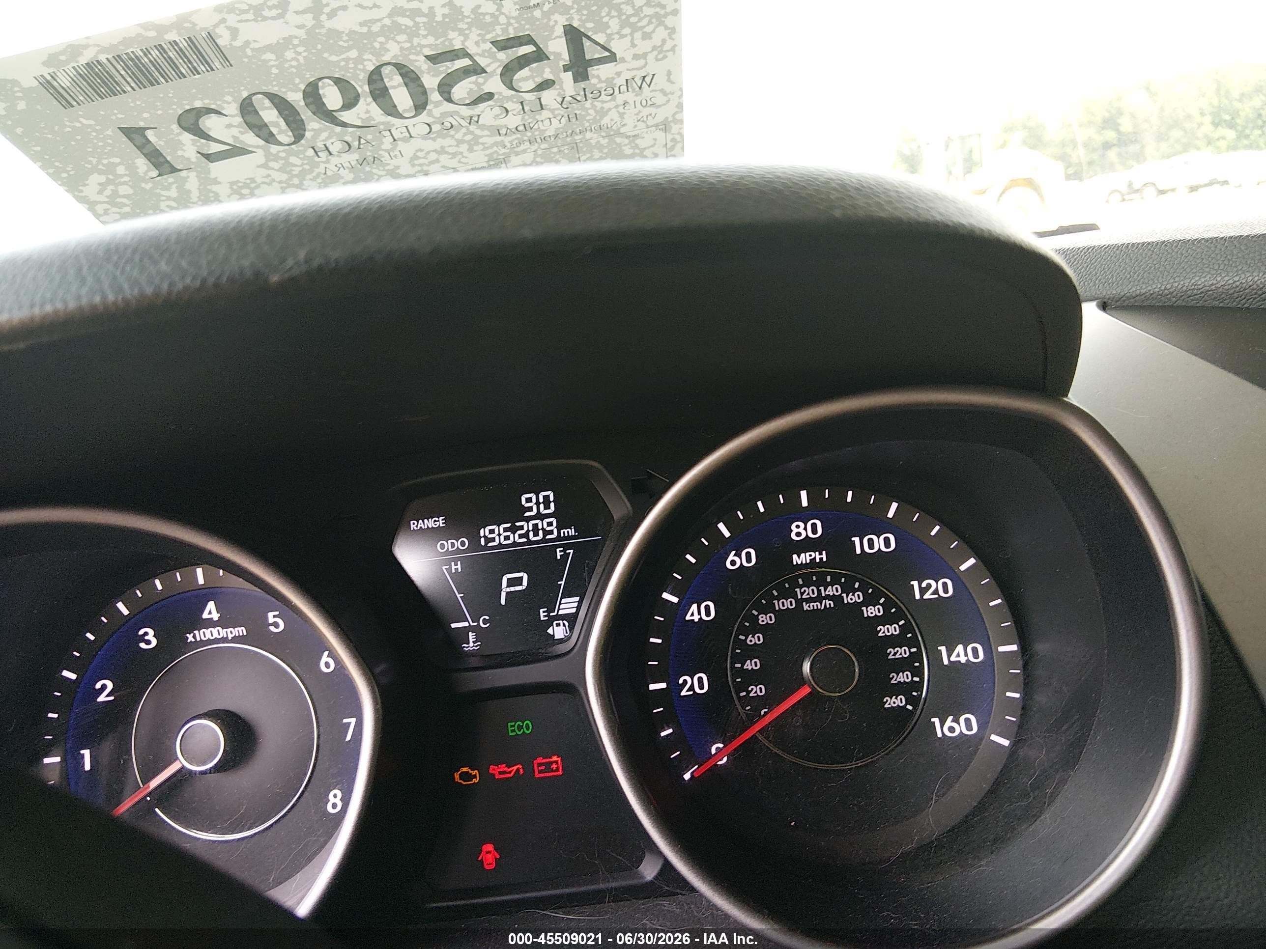 2013 Hyundai Elantra Gls Gray vin: 5NPDH4AEXDH430557