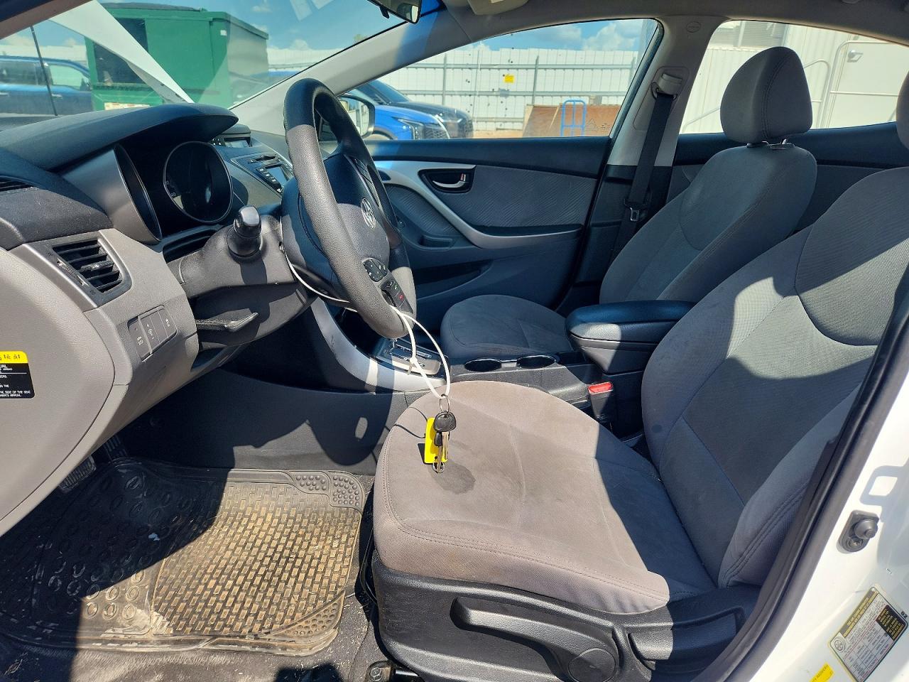 2013 Hyundai Elantra Gls White vin: 5NPDH4AEXDH434866