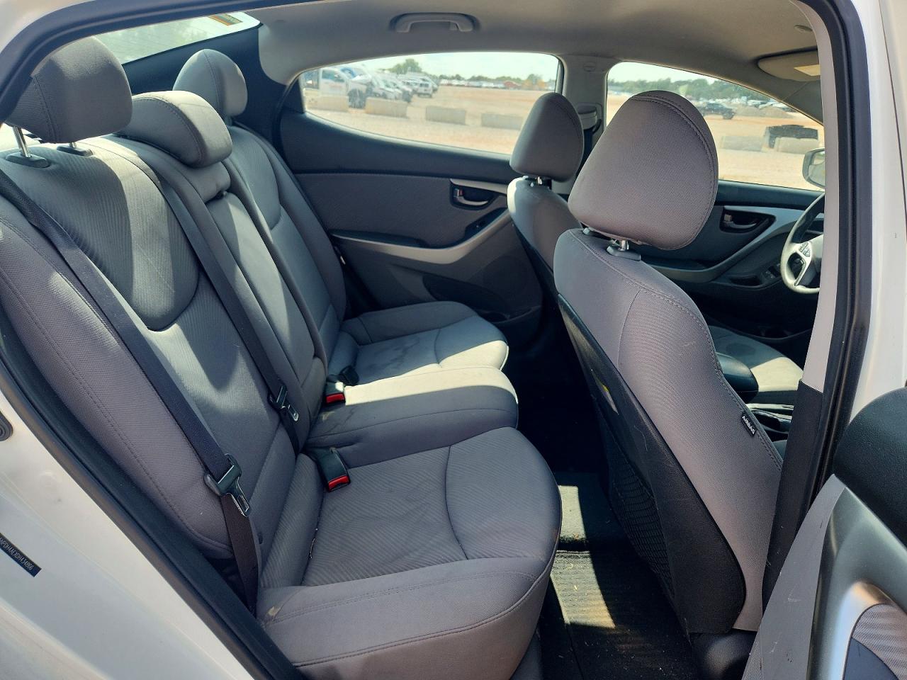 2013 Hyundai Elantra Gls White vin: 5NPDH4AEXDH434866