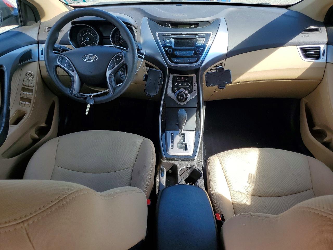 2013 Hyundai Elantra Gls Red vin: 5NPDH4AEXDH448315