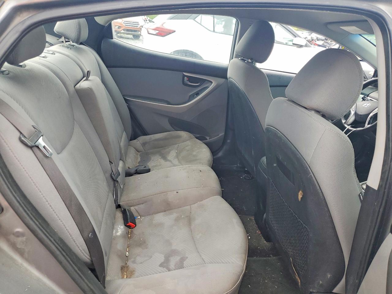 2013 Hyundai Elantra Gls Gray vin: 5NPDH4AEXDH454048