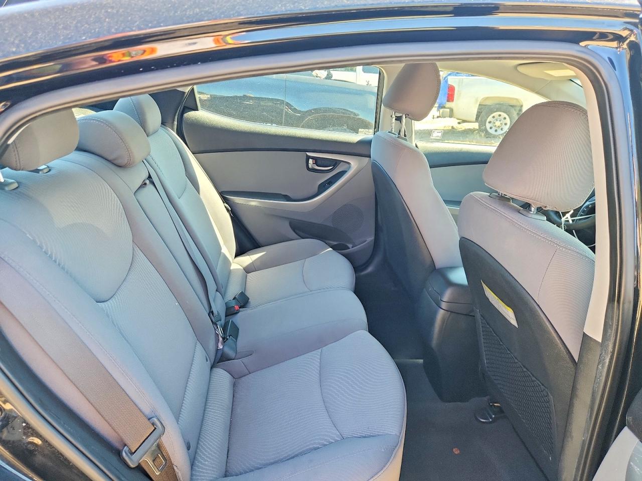2014 Hyundai Elantra Se Black vin: 5NPDH4AEXEH460045