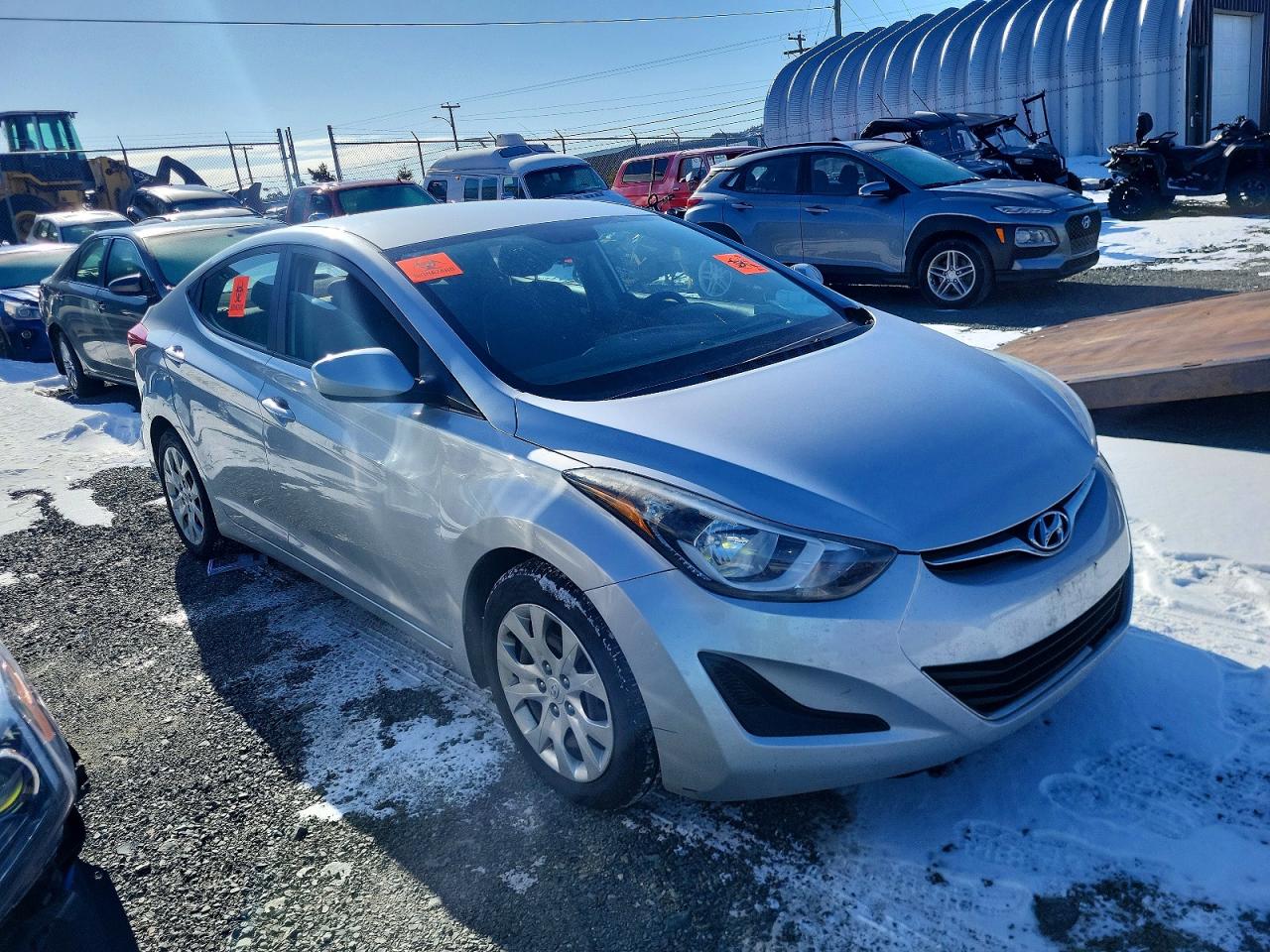 2014 Hyundai Elantra Se Серебряный vin: 5NPDH4AEXEH464595