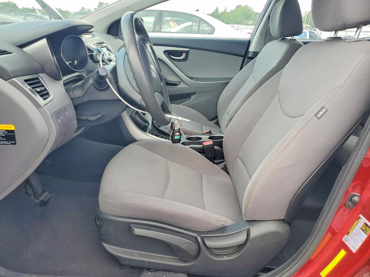 2014 Hyundai Elantra Se Красный vin: 5NPDH4AEXEH489562