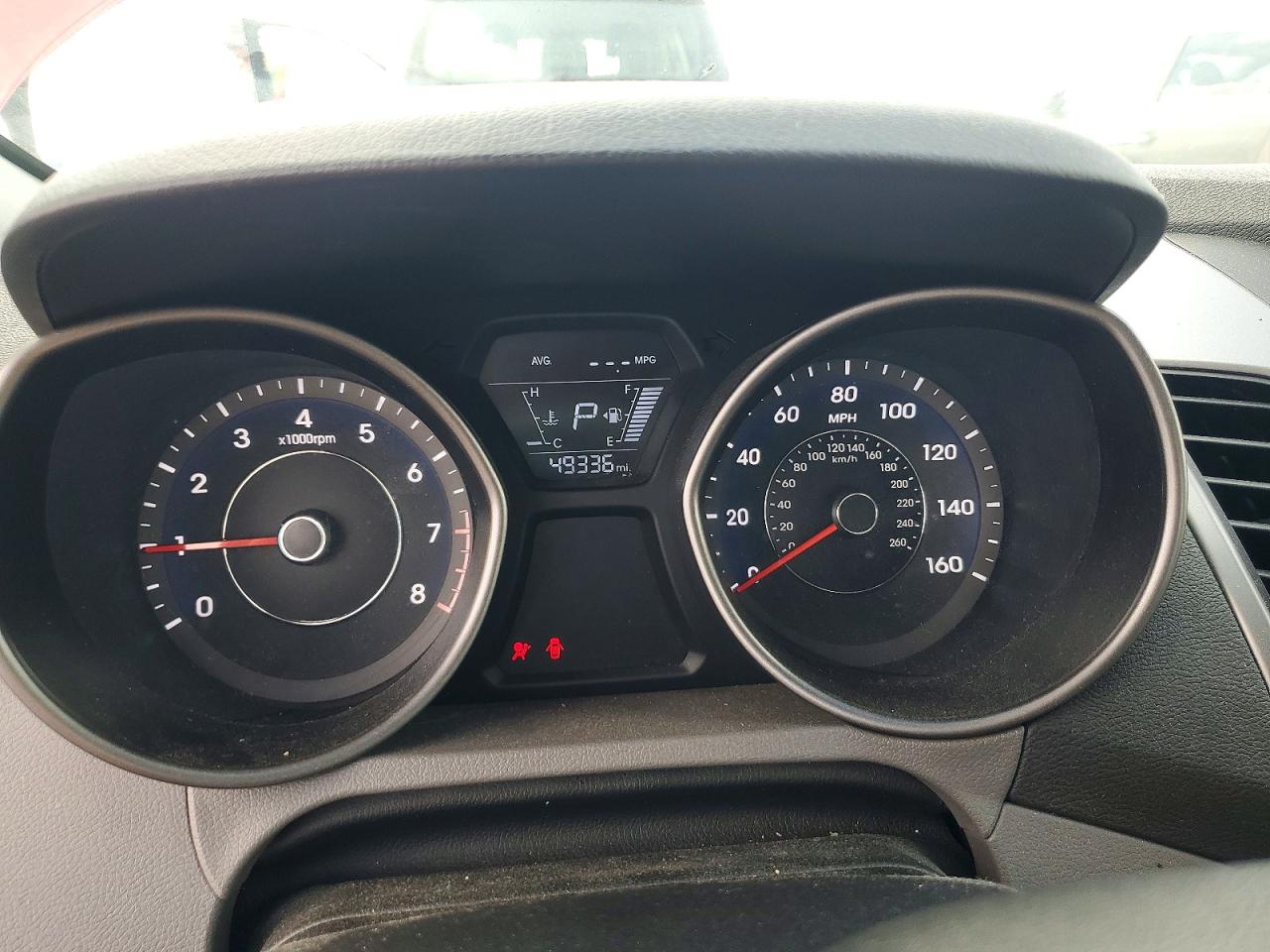 2014 Hyundai Elantra Se Красный vin: 5NPDH4AEXEH489562