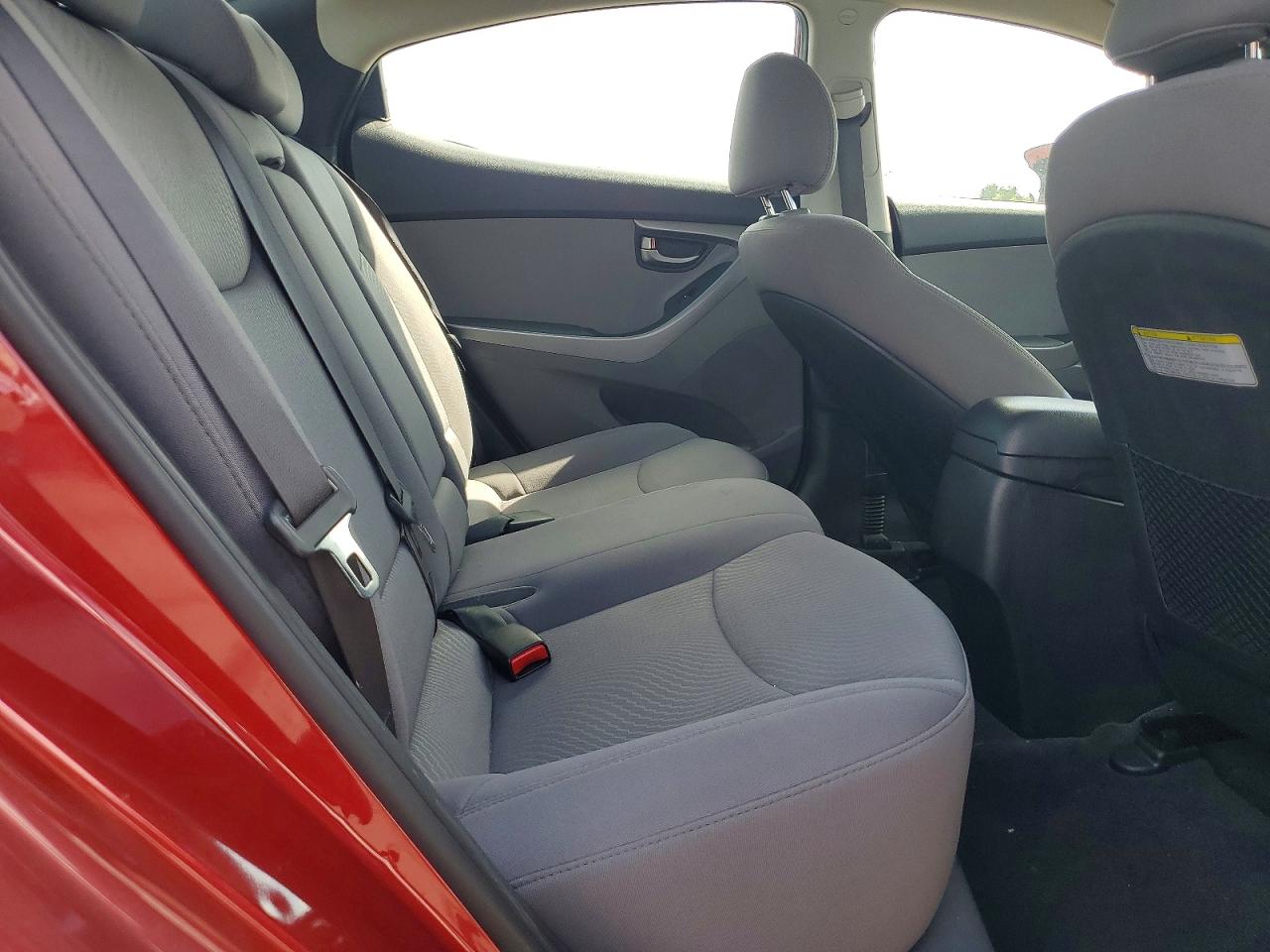 2014 Hyundai Elantra Se Красный vin: 5NPDH4AEXEH489562