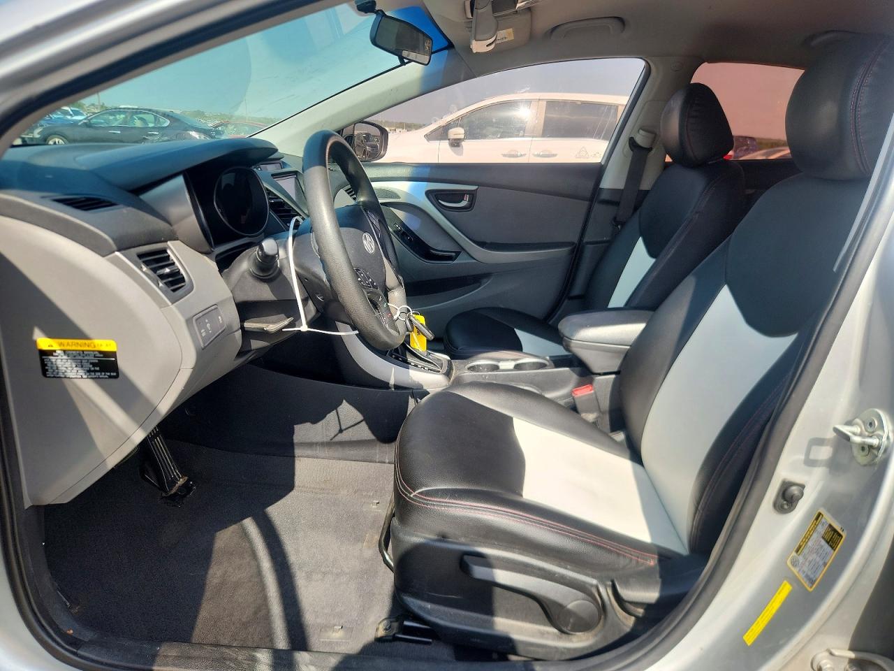 2014 Hyundai Elantra Se Silver vin: 5NPDH4AEXEH508126