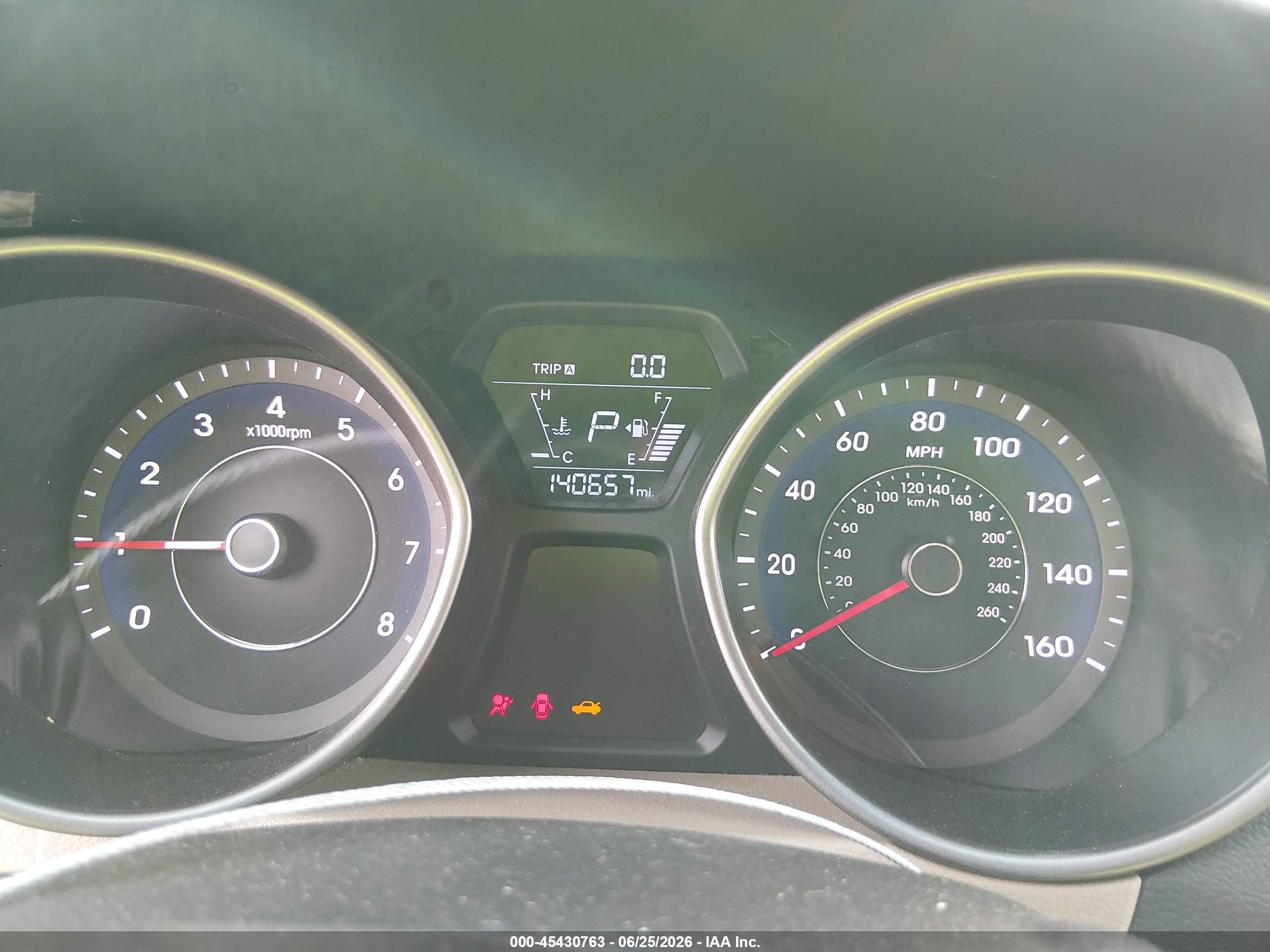 2014 Hyundai Elantra Se Brown vin: 5NPDH4AEXEH515707
