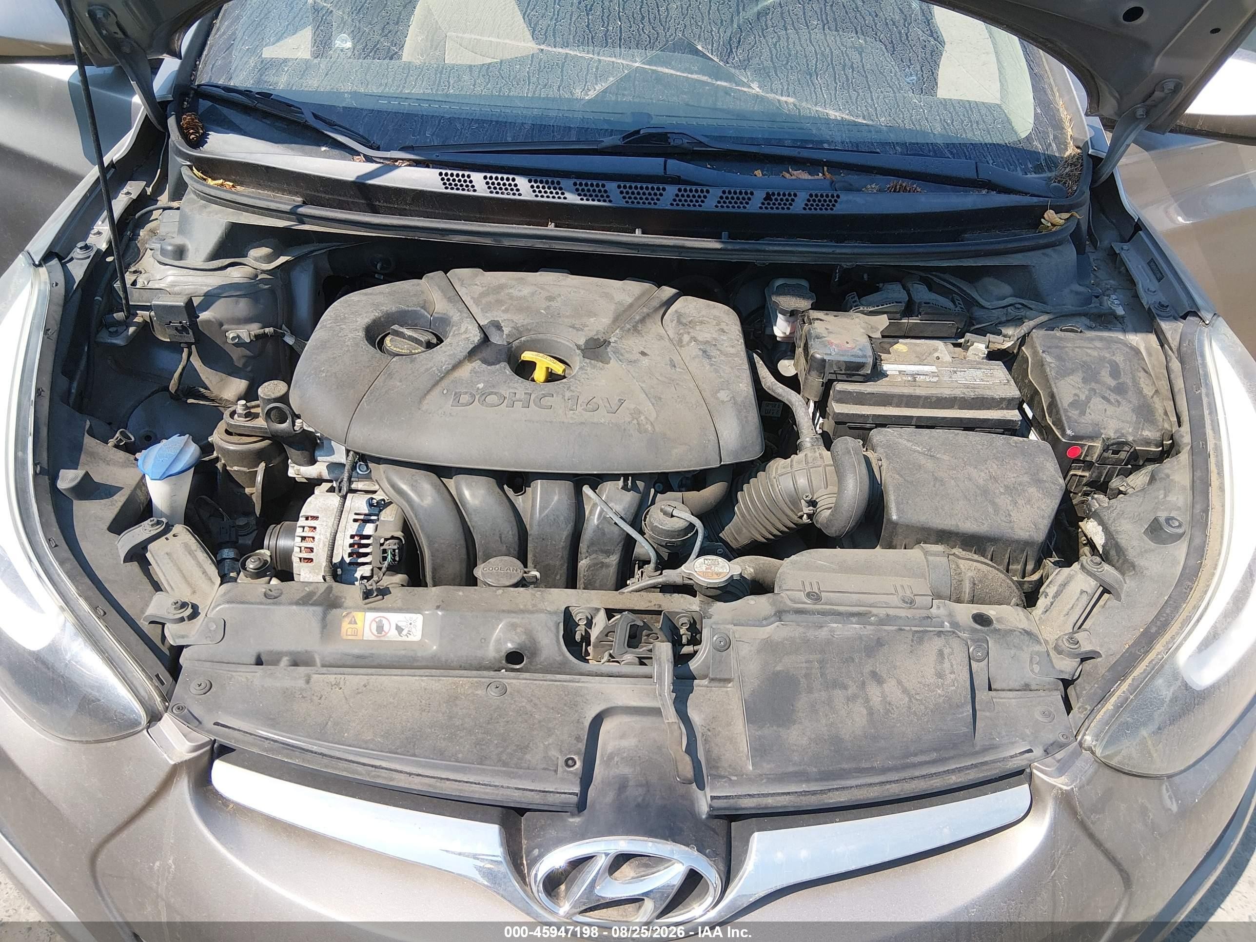 2014 Hyundai Elantra Se Gold vin: 5NPDH4AEXEH526822