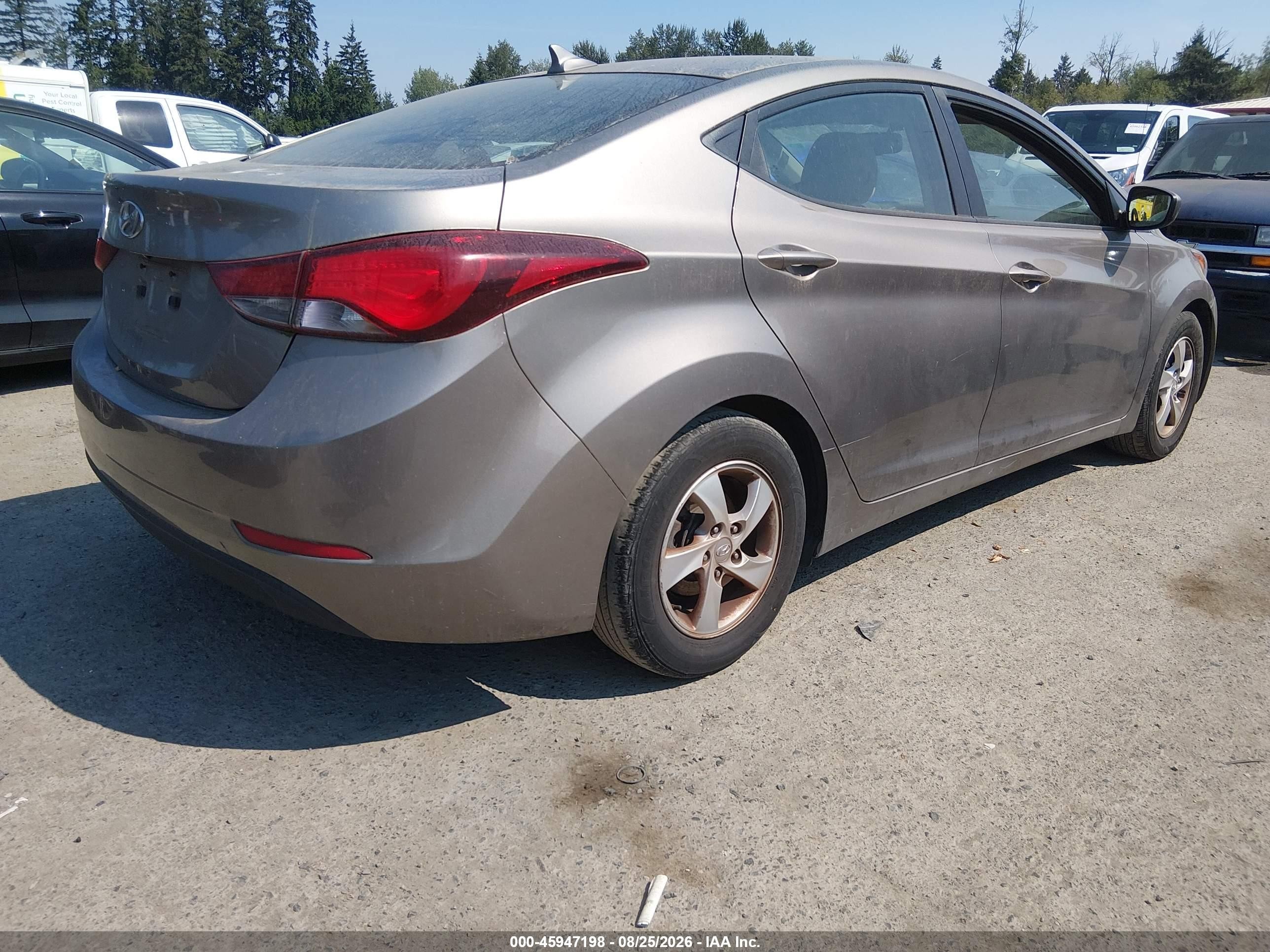 2014 Hyundai Elantra Se Gold vin: 5NPDH4AEXEH526822