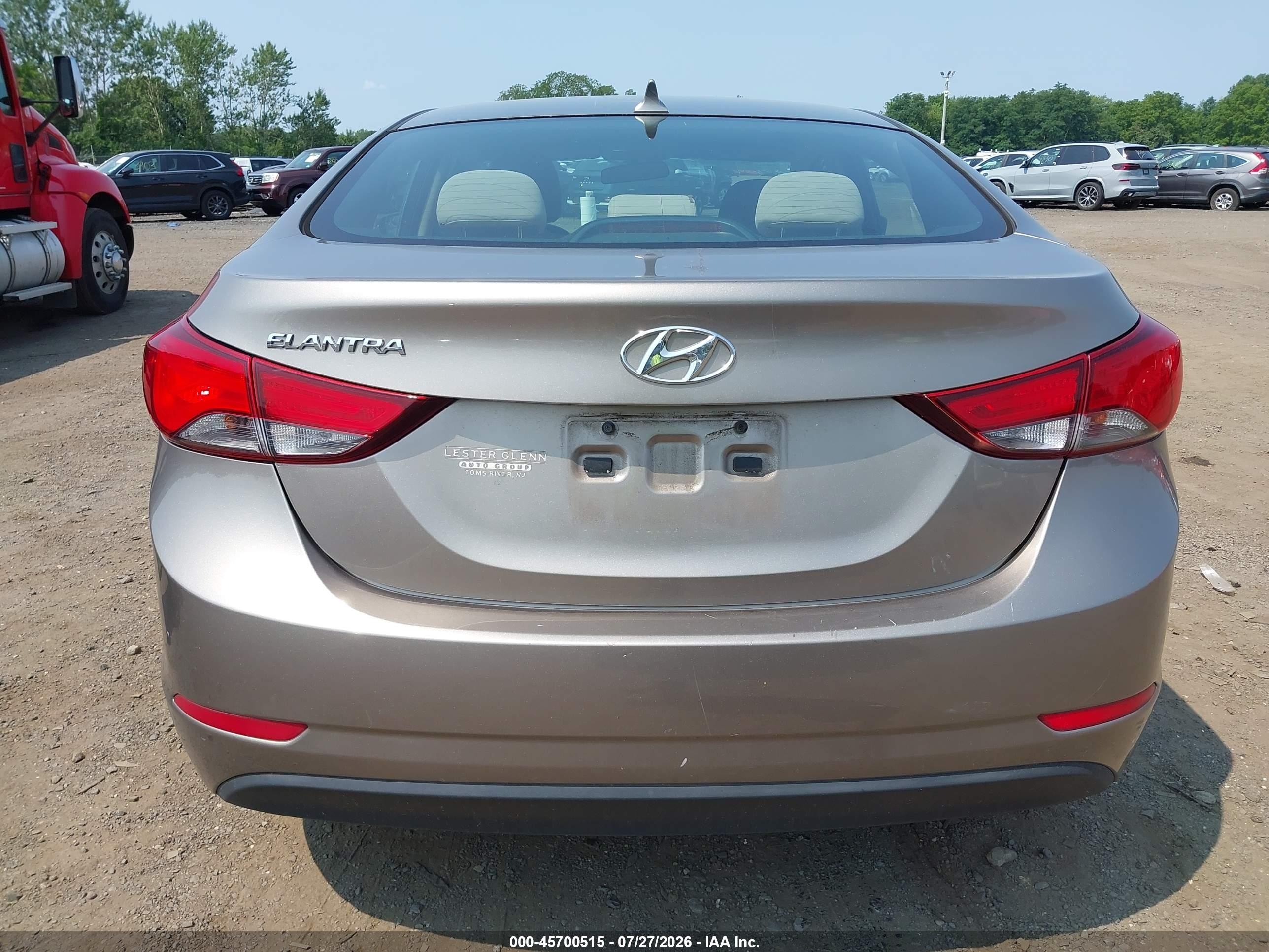 2014 Hyundai Elantra Se Серый vin: 5NPDH4AEXEH529087