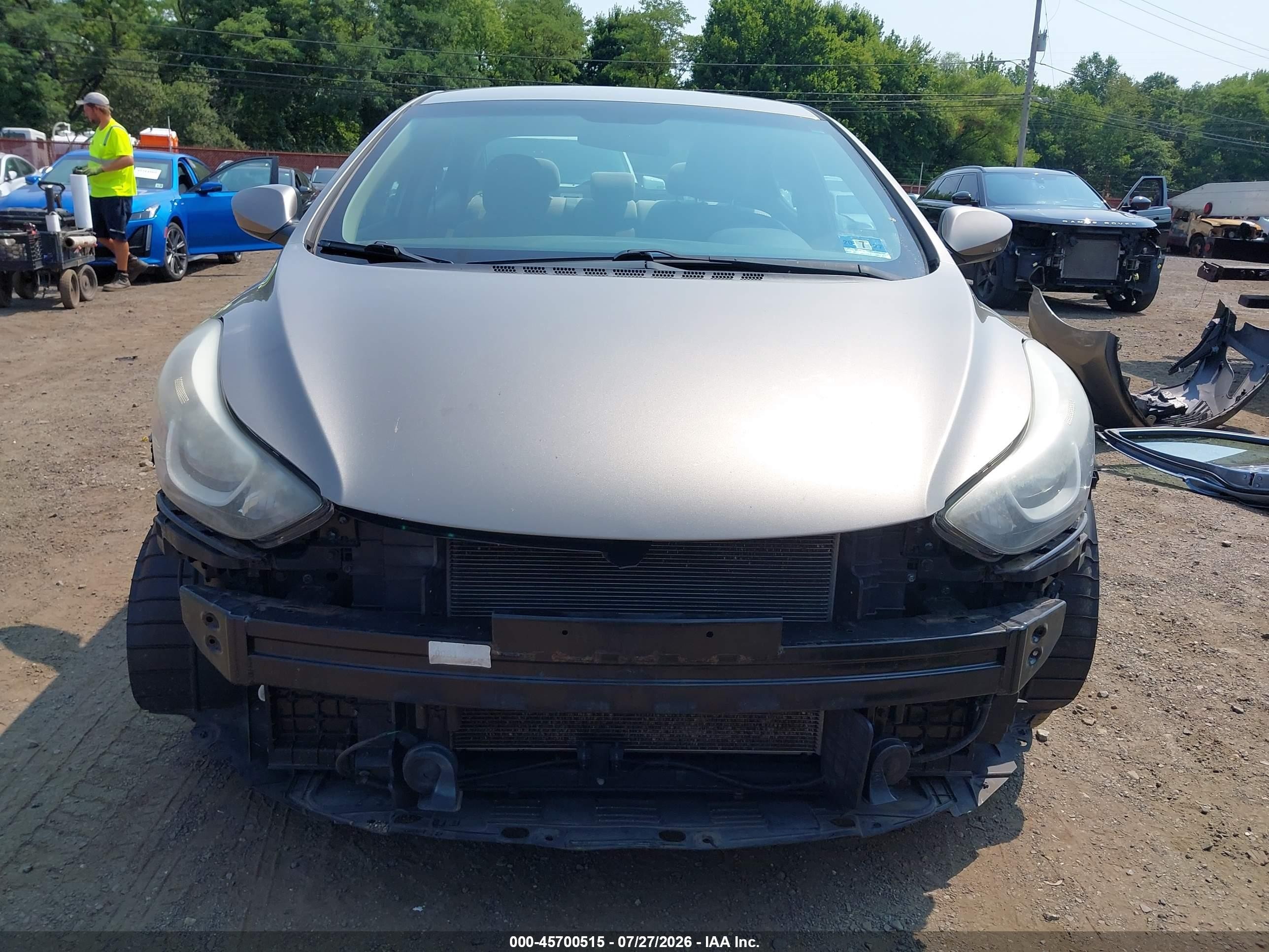 2014 Hyundai Elantra Se Серый vin: 5NPDH4AEXEH529087