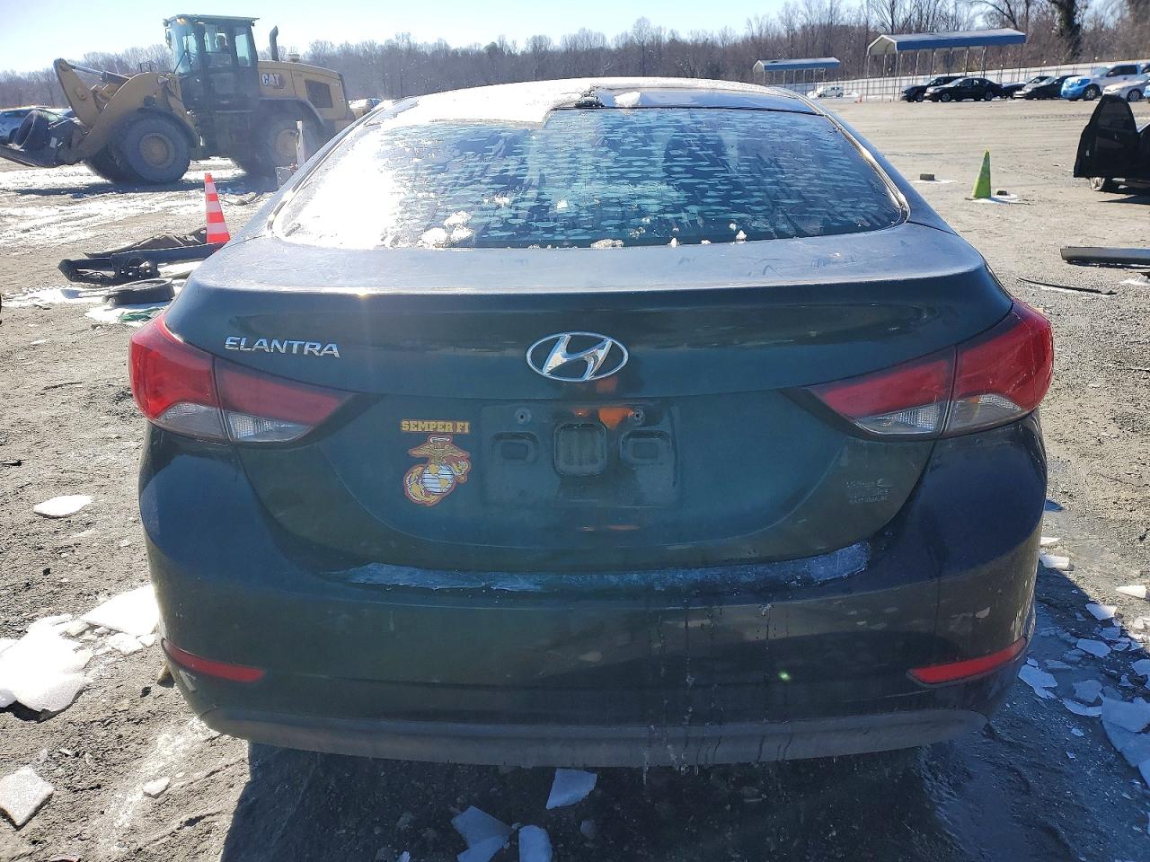 2014 Hyundai Elantra Se Black vin: 5NPDH4AEXEH531941