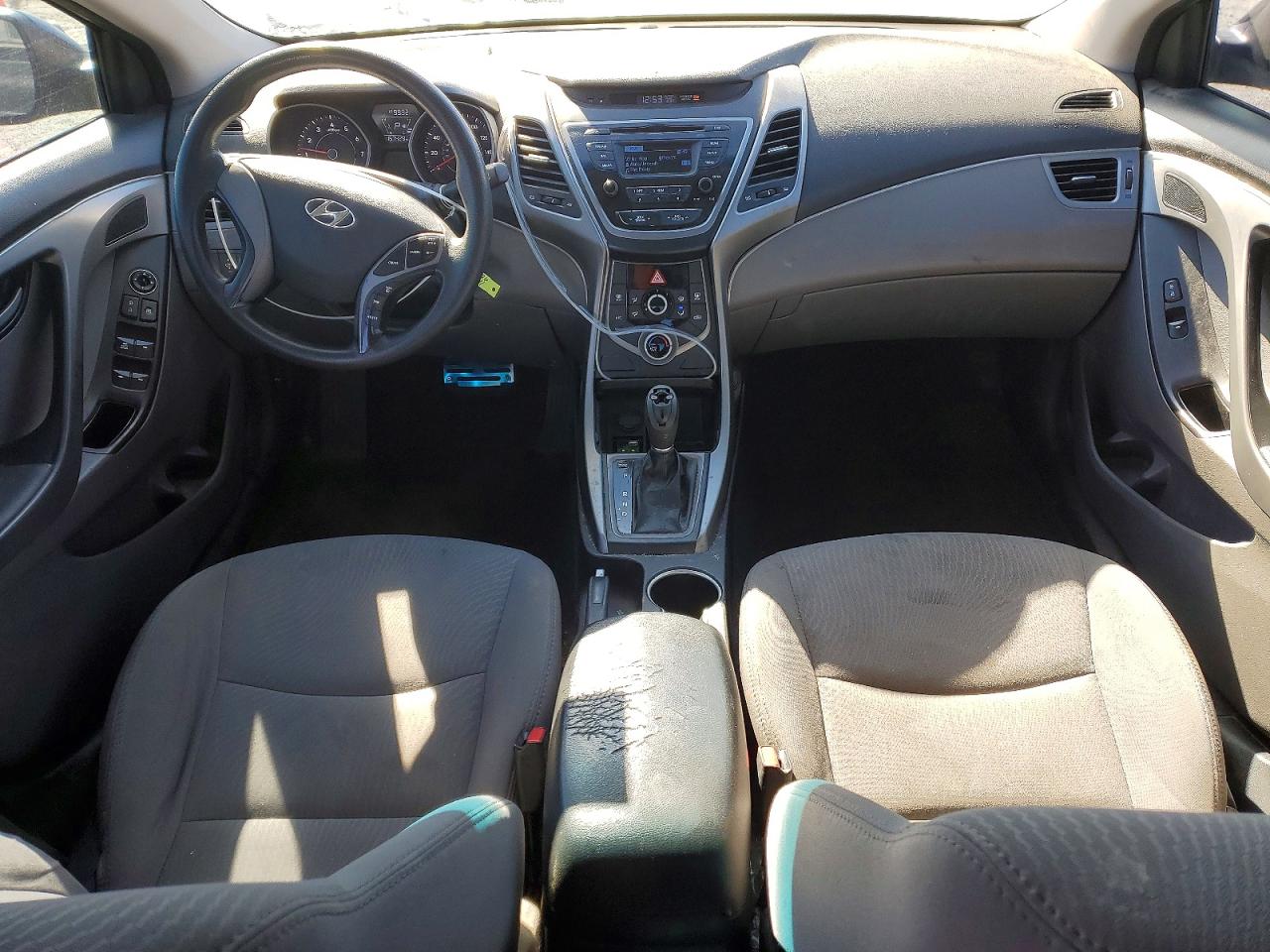 2014 Hyundai Elantra Se Black vin: 5NPDH4AEXEH531941