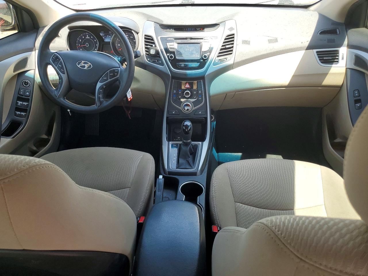 2014 Hyundai Elantra Se Red vin: 5NPDH4AEXEH532670