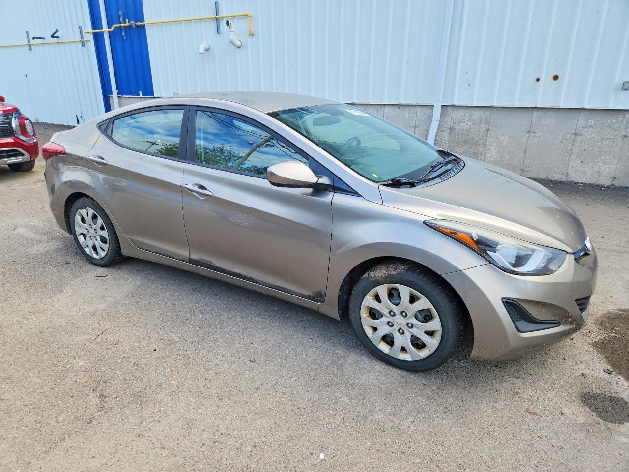 2014 Hyundai Elantra Se Silver vin: 5NPDH4AEXEH535083