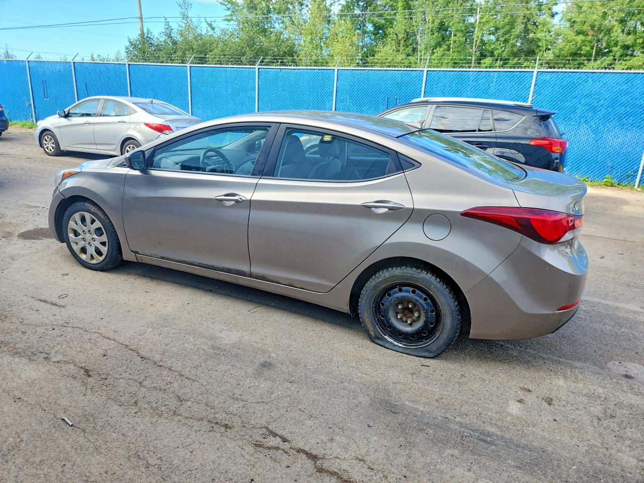2014 Hyundai Elantra Se Silver vin: 5NPDH4AEXEH535083
