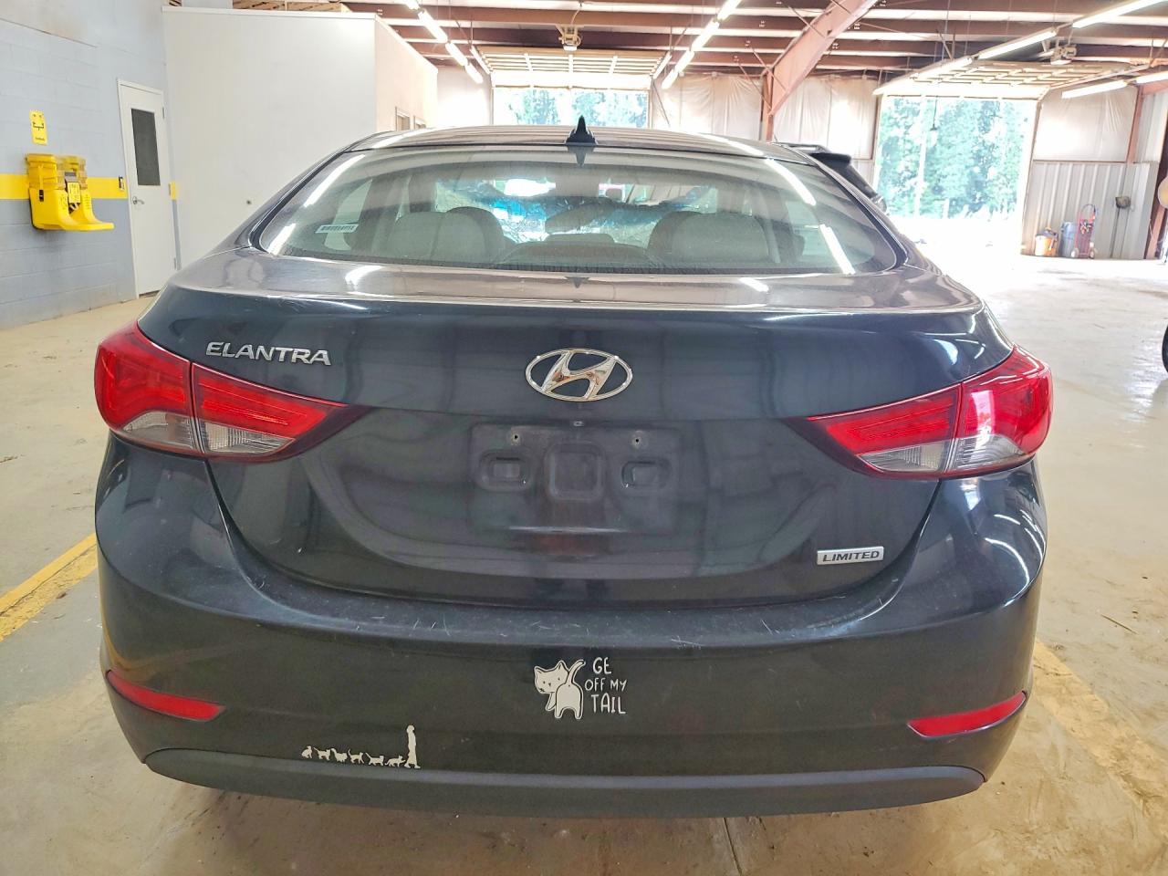 2014 Hyundai Elantra Sel Black vin: 5NPDH4AEXEH543118