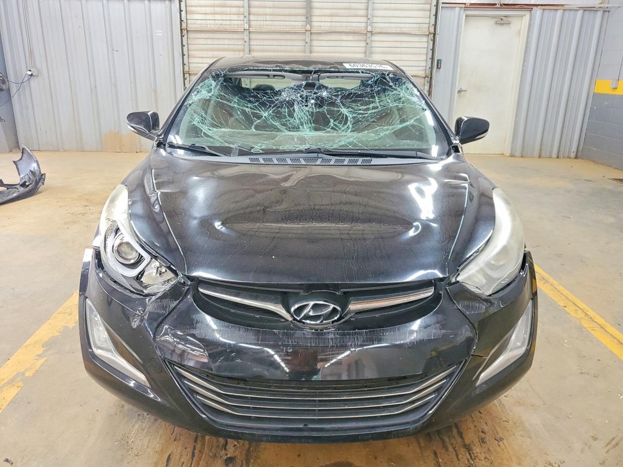 2014 Hyundai Elantra Sel Black vin: 5NPDH4AEXEH543118