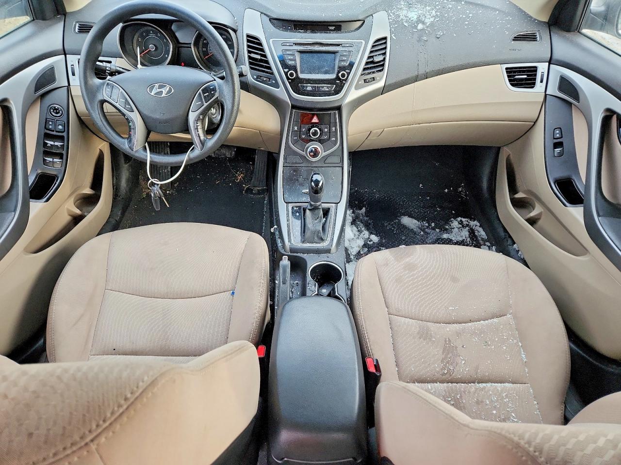 2015 Hyundai Elantra Se Белый vin: 5NPDH4AEXFH548482