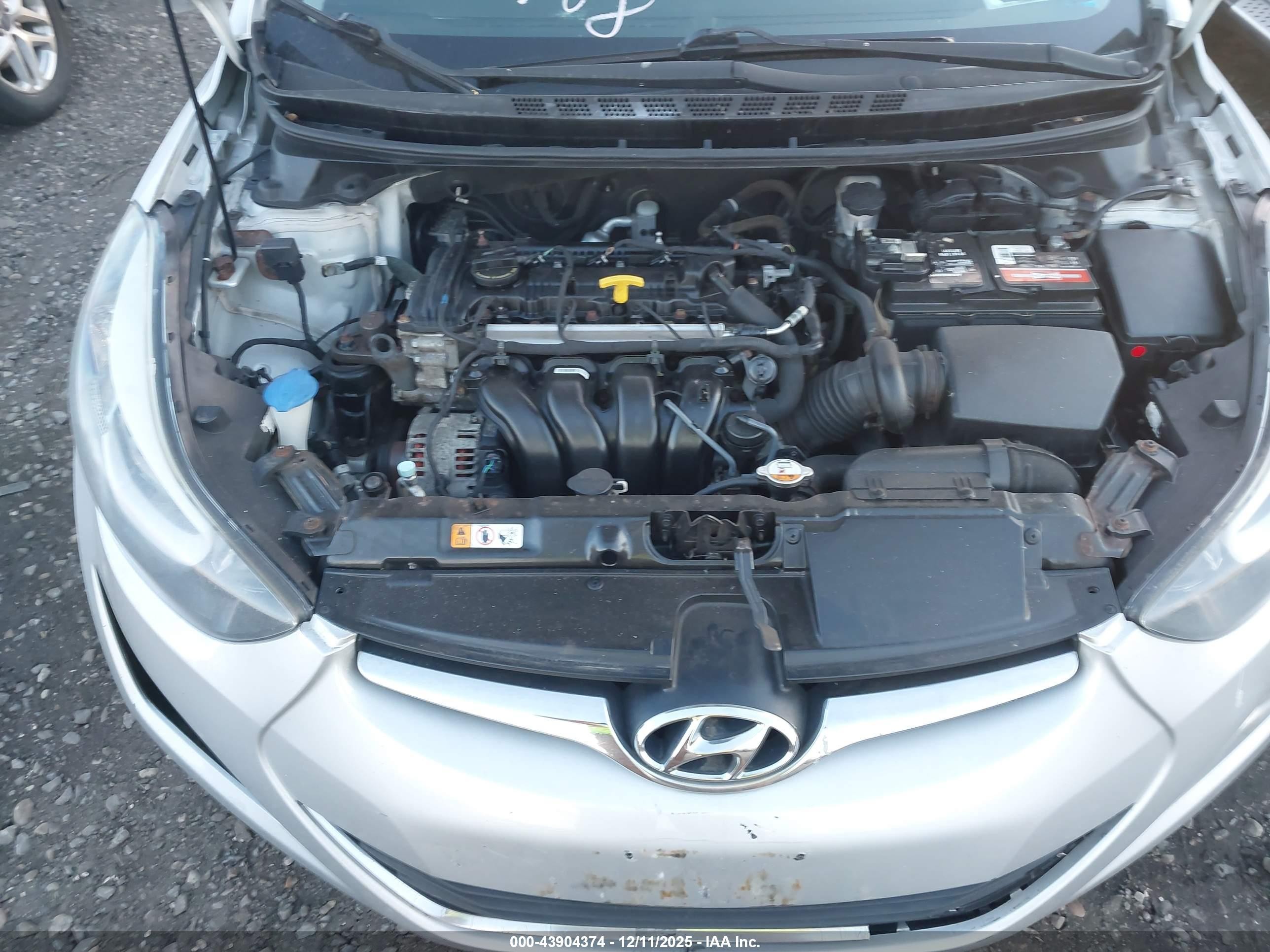 2015 Hyundai Elantra Se Silver vin: 5NPDH4AEXFH549244