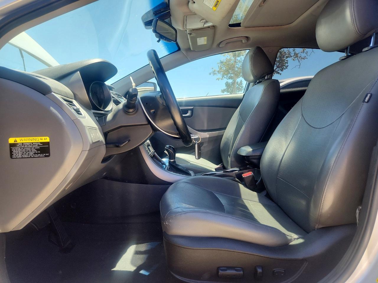 2015 Hyundai Elantra Limited Silver vin: 5NPDH4AEXFH558316