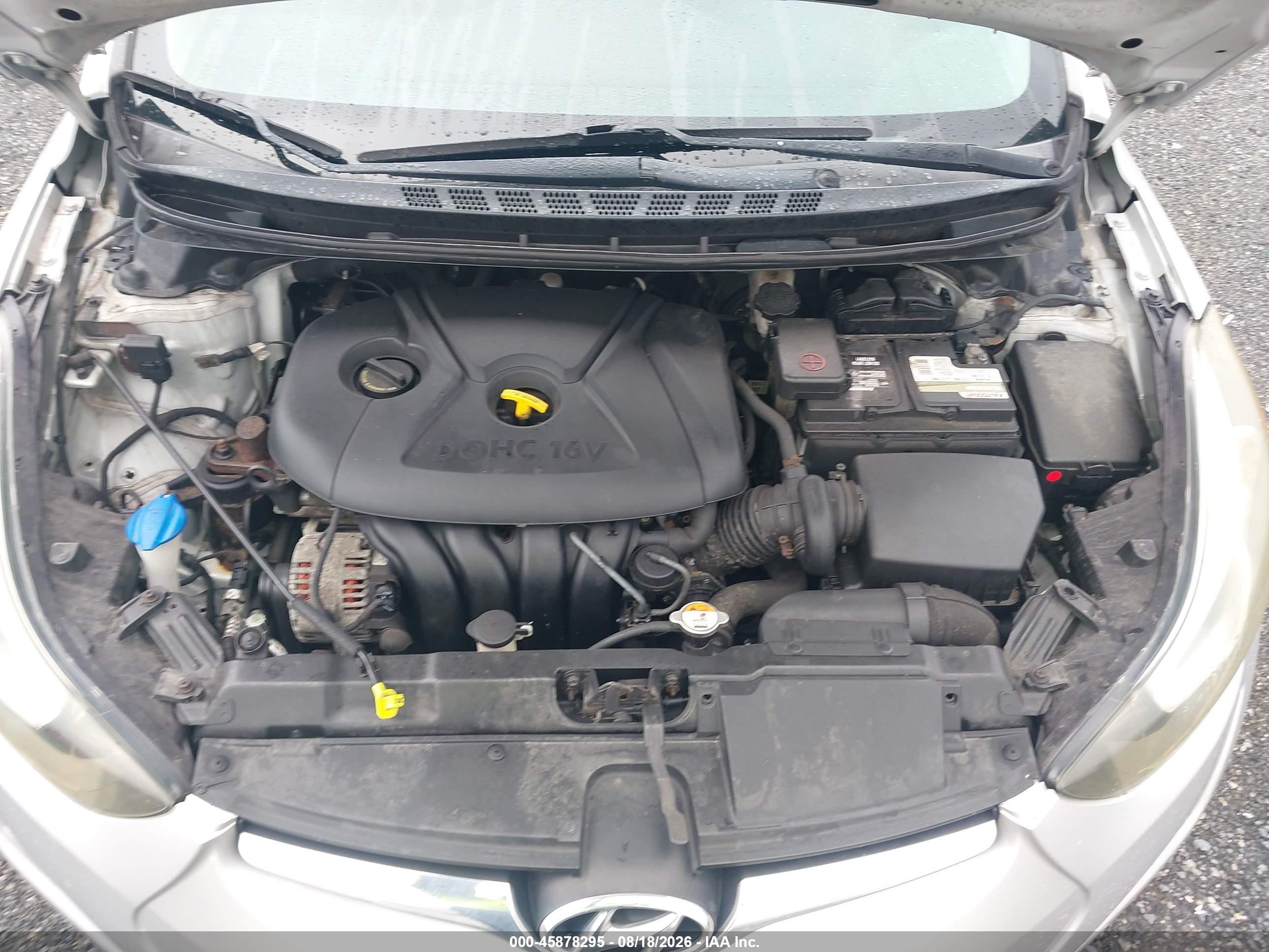 2015 Hyundai Elantra Se Silver vin: 5NPDH4AEXFH559109