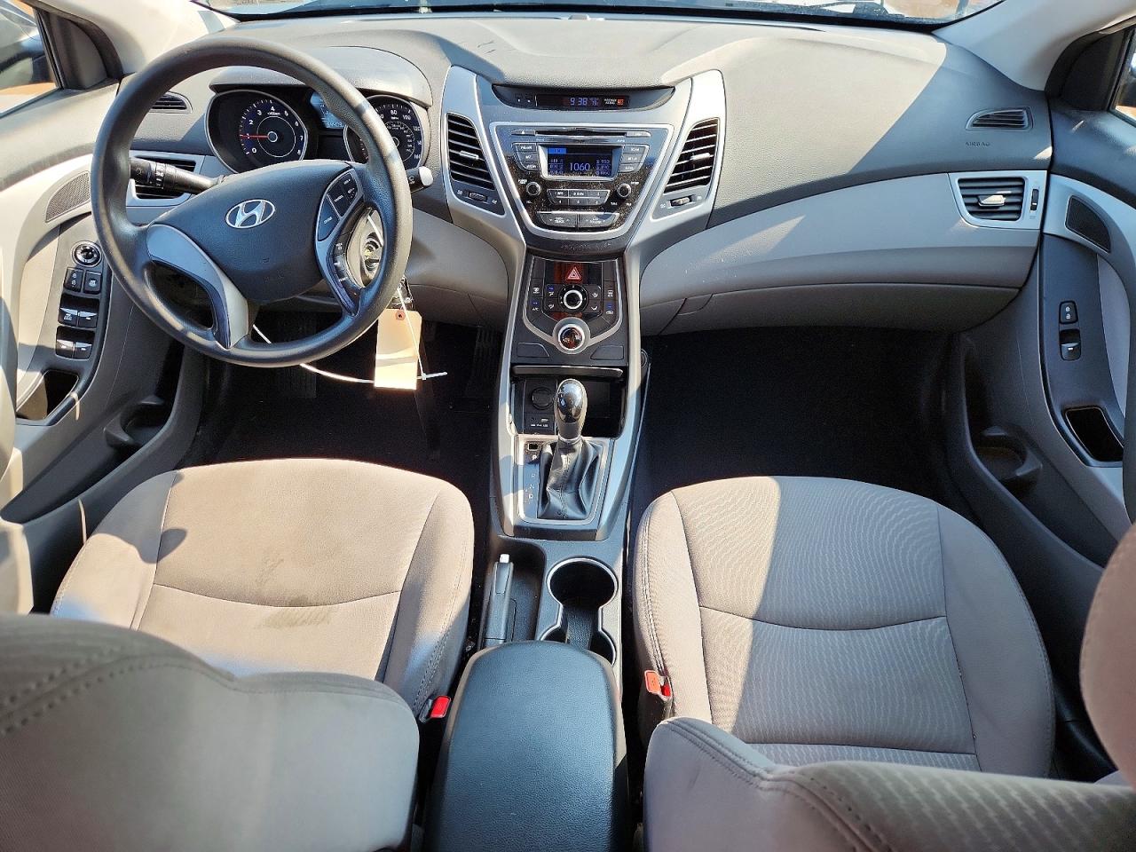 2015 Hyundai Elantra Se Black vin: 5NPDH4AEXFH564486