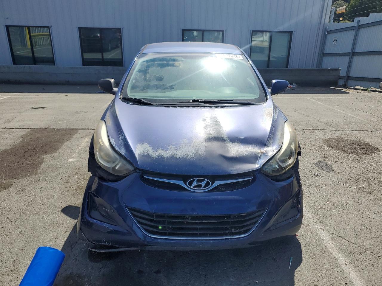 2015 Hyundai Elantra Se Blue vin: 5NPDH4AEXFH566206