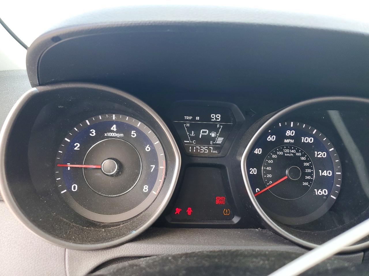 2015 Hyundai Elantra Se Blue vin: 5NPDH4AEXFH566206