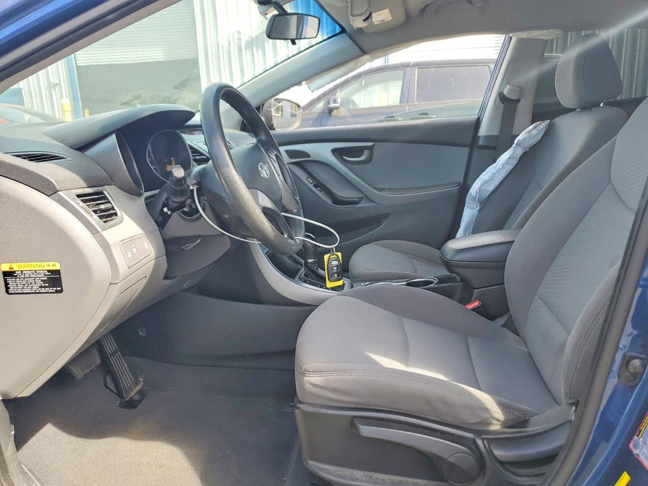 2015 Hyundai Elantra Se Blue vin: 5NPDH4AEXFH566206