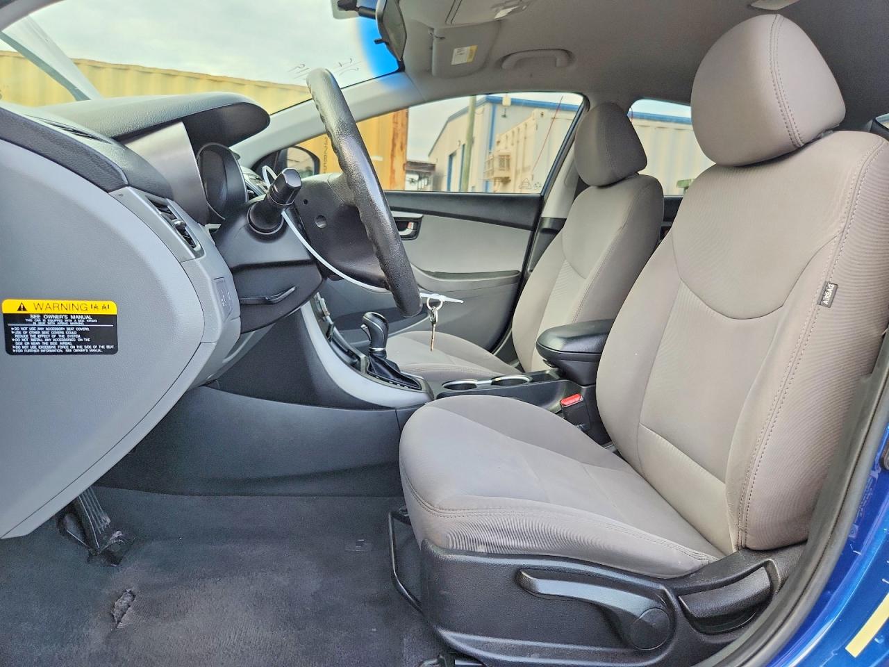 2015 Hyundai Elantra Se Blue vin: 5NPDH4AEXFH566223