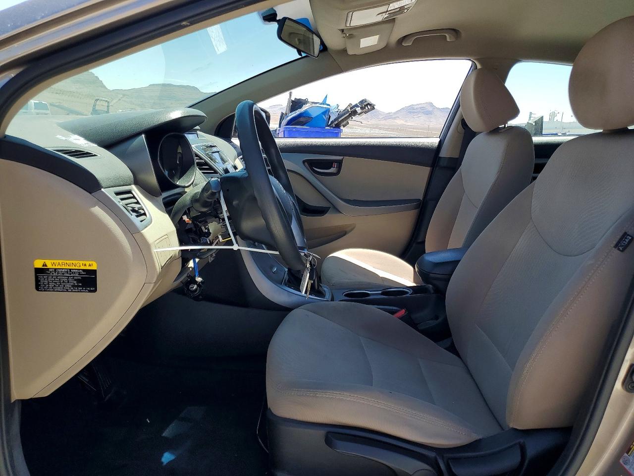 2015 Hyundai Elantra Se Tan vin: 5NPDH4AEXFH574001