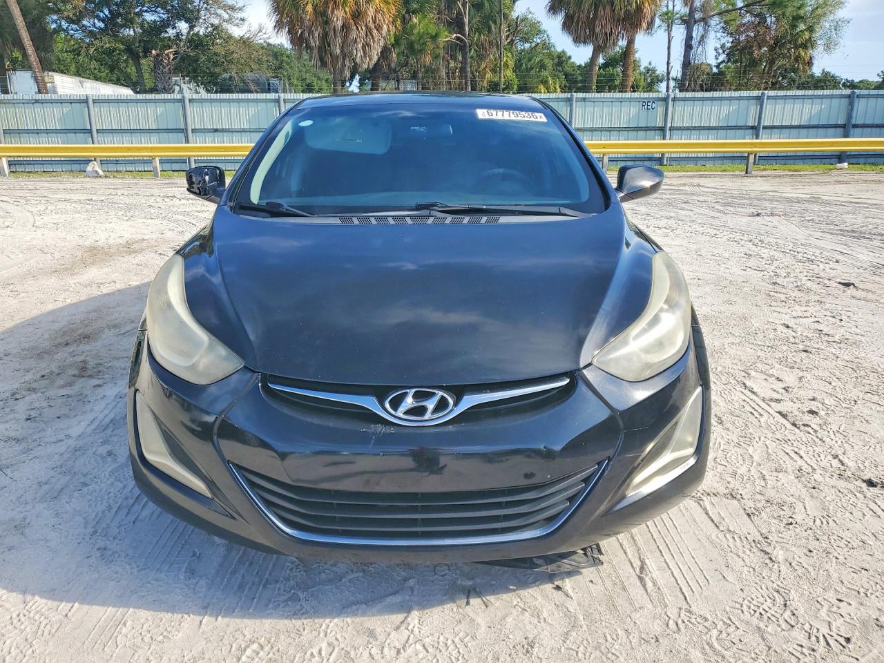 2015 Hyundai Elantra Se Black vin: 5NPDH4AEXFH575004
