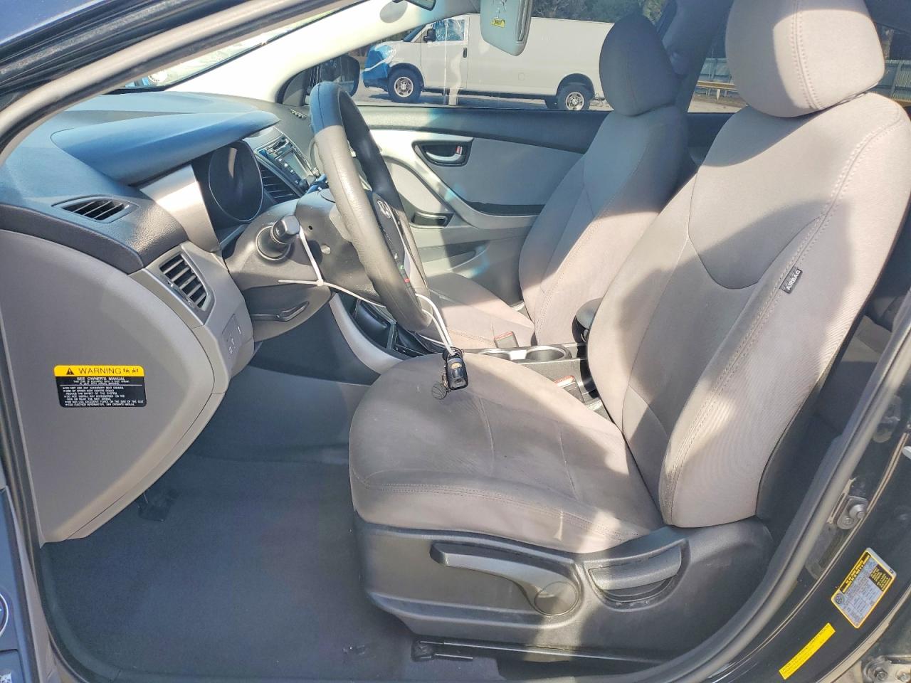 2015 Hyundai Elantra Se Black vin: 5NPDH4AEXFH575004