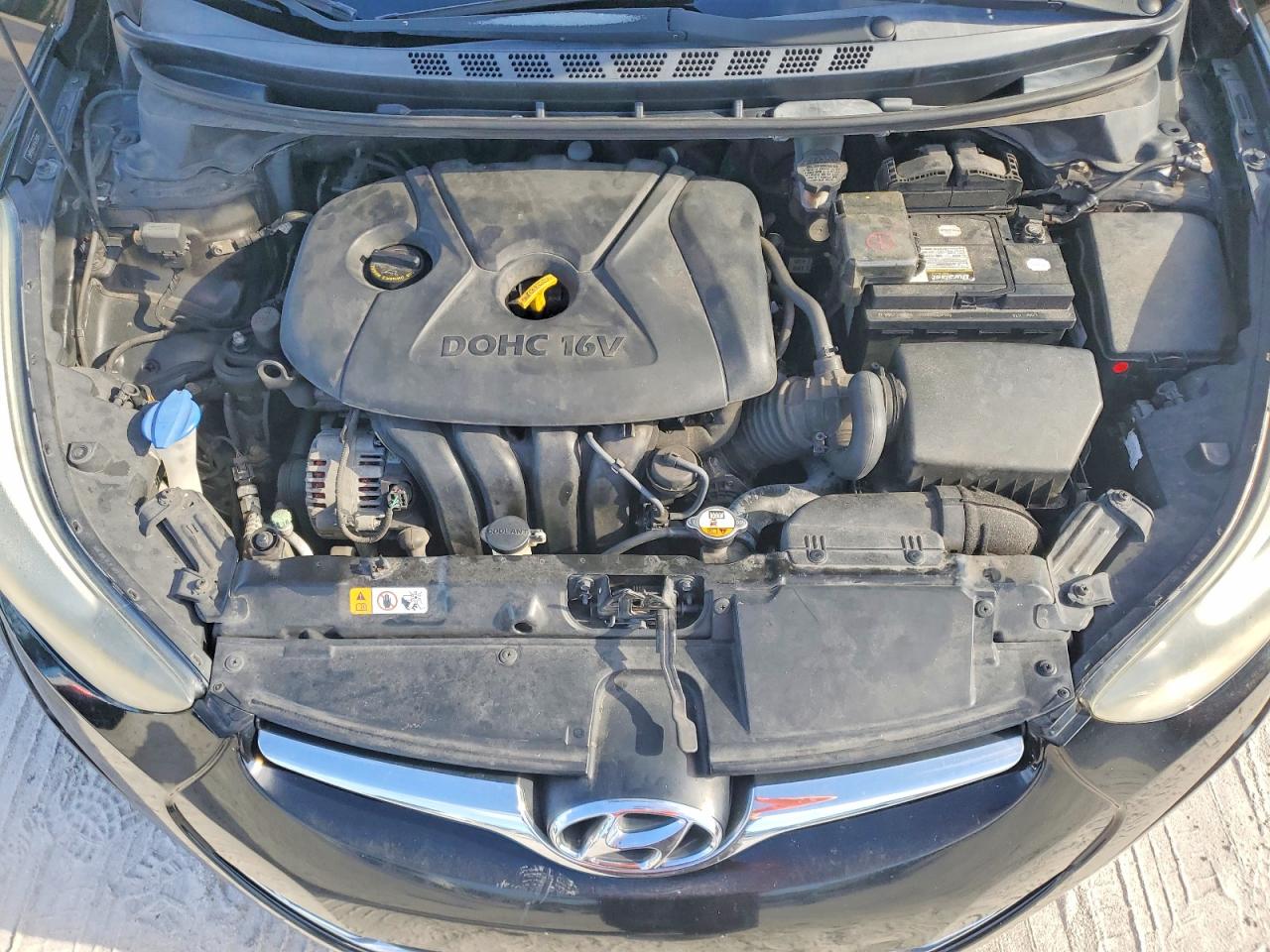 2015 Hyundai Elantra Se Black vin: 5NPDH4AEXFH575004