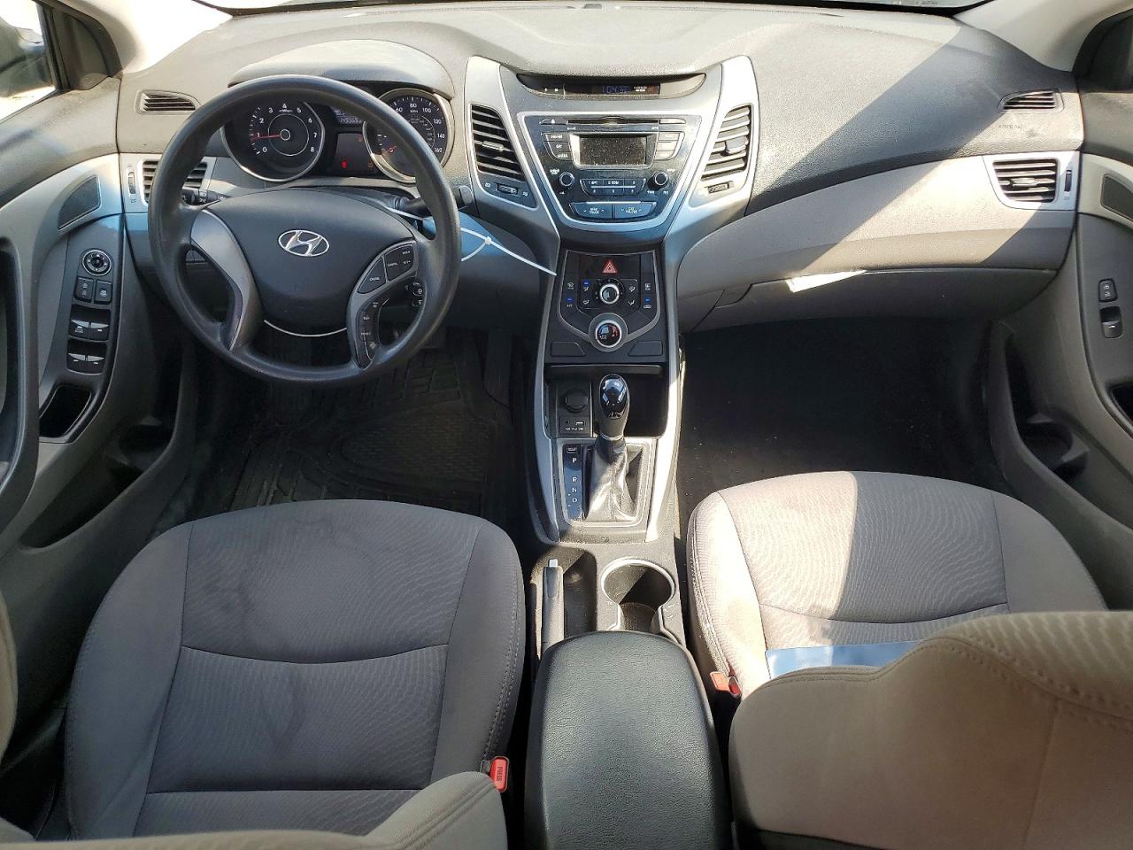 2015 Hyundai Elantra Se White vin: 5NPDH4AEXFH578906