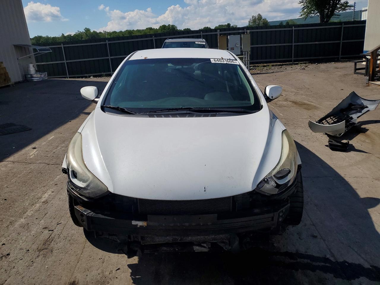 2015 Hyundai Elantra Se White vin: 5NPDH4AEXFH578906