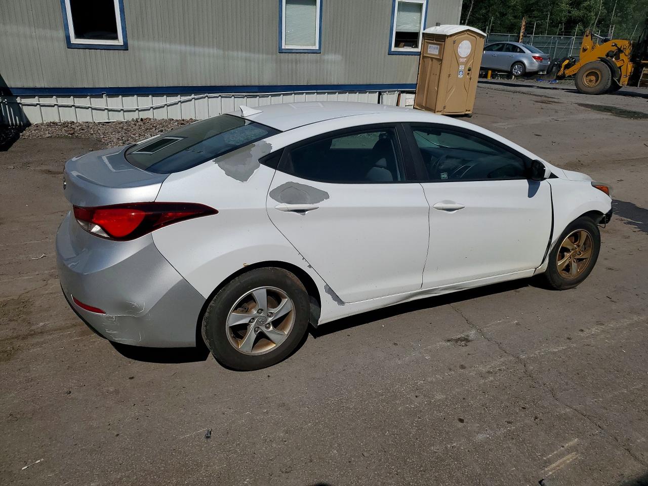 2015 Hyundai Elantra Se White vin: 5NPDH4AEXFH578906