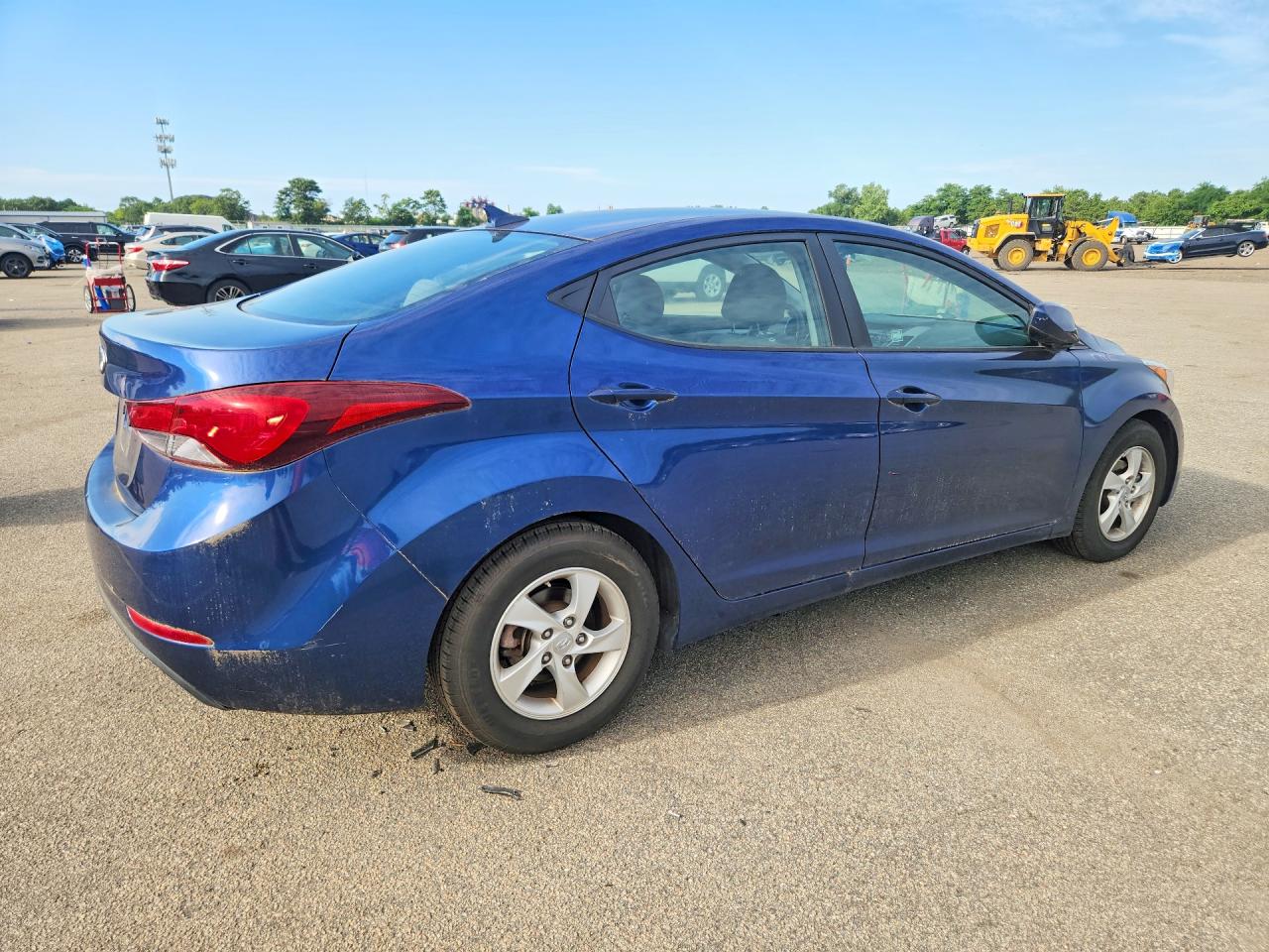 2015 Hyun Elantra Blue vin: 5NPDH4AEXFH580896
